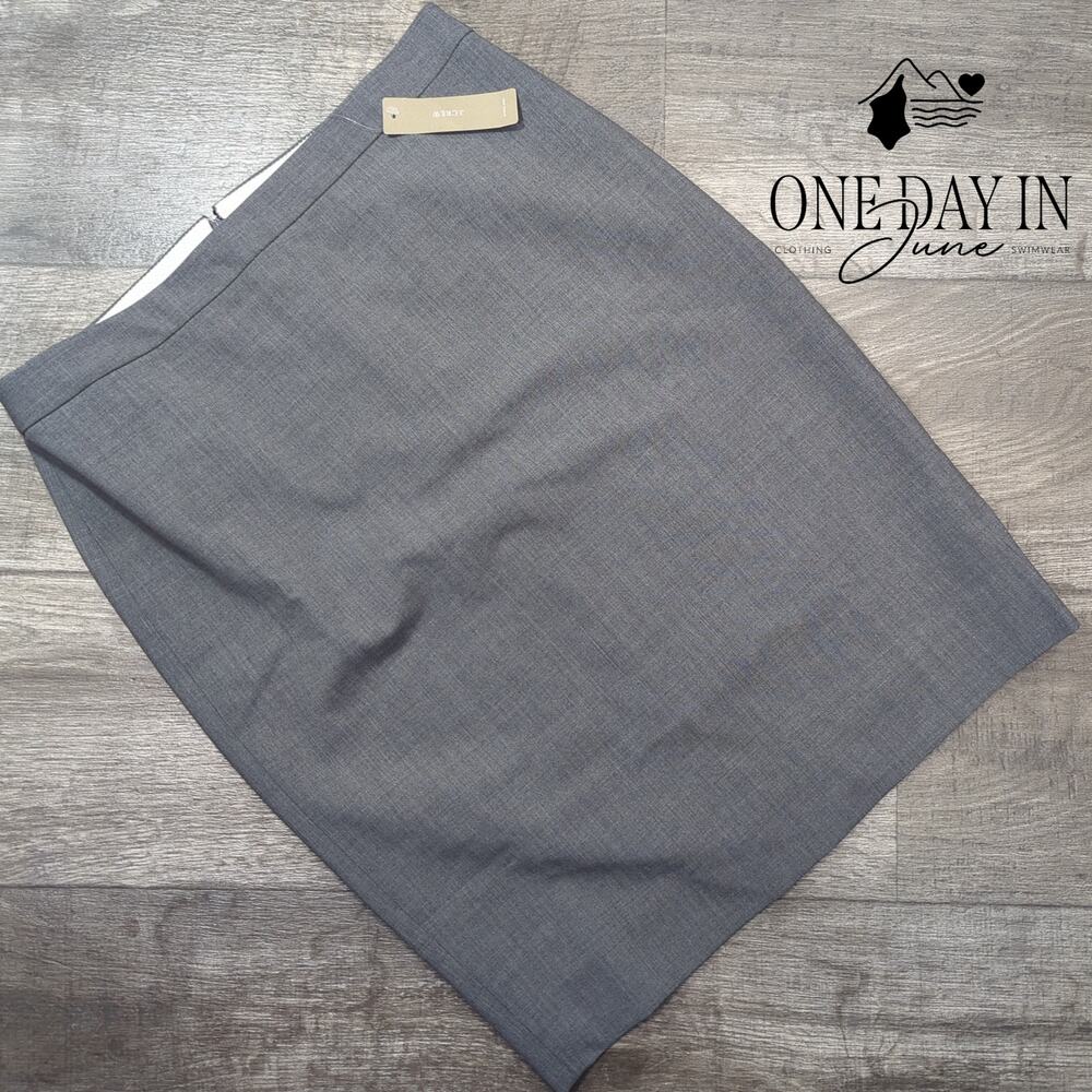 J.Crew Wool Pencil Skirt Size 6
